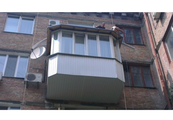 Строительство выносных балконов